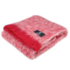 Australian Brushed Alpaca Knee Rug - Pink Scarlet